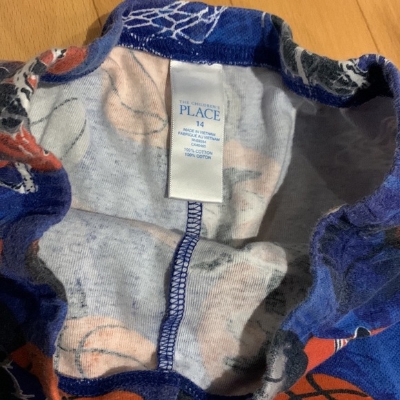 2 Boys Children’s Place Summer Sports Short Sleeve Pajama Set Bundle B - size 14 - Picture 6 of 16